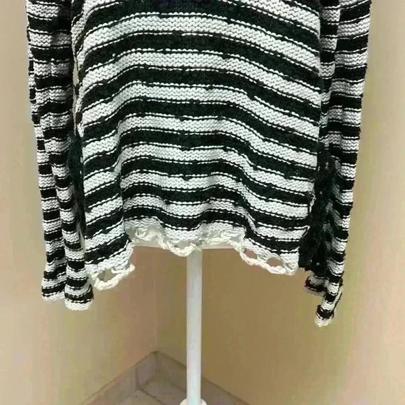 Free People Striped in Crochet Pullover Sweater - Picture 8 of 10